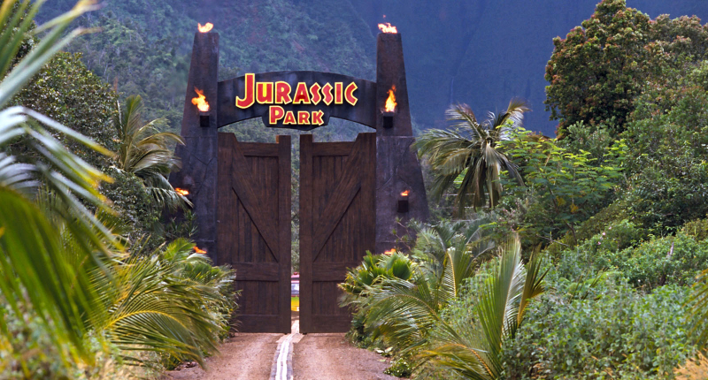Illustration for article titled Victoria's Secret Swimsuit Special or Jurassic Park Film?
